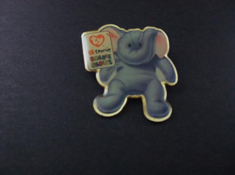 McDonalds Happy Meal Toy TY Teenie Beanie Babies ( Pinda de Olifant) USA 1998